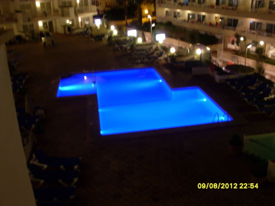 Pool am Abend Grupotel Picafort Beach