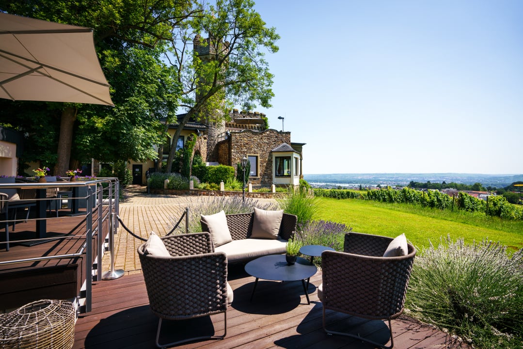 Gartenanlage Relais & Châteaux Hotel Burg Schwarzenstein