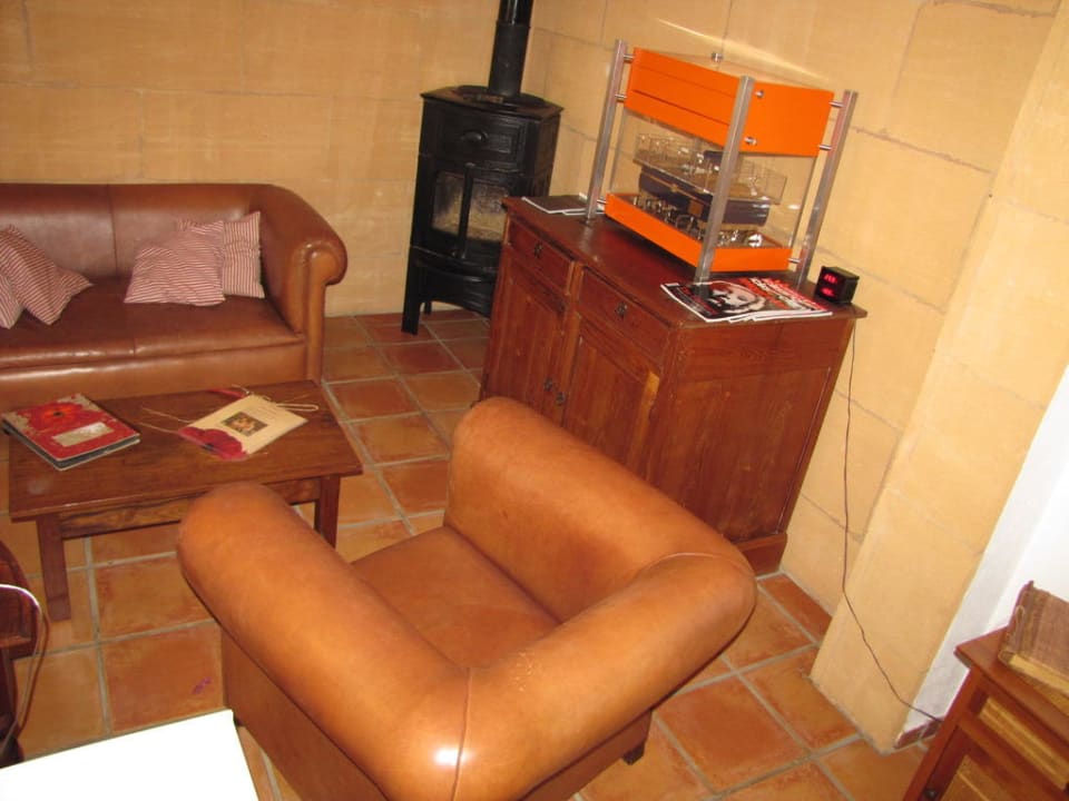 Humidor / Leseecke im Barbereich Finca Amapola - Agrotourismus Hotel