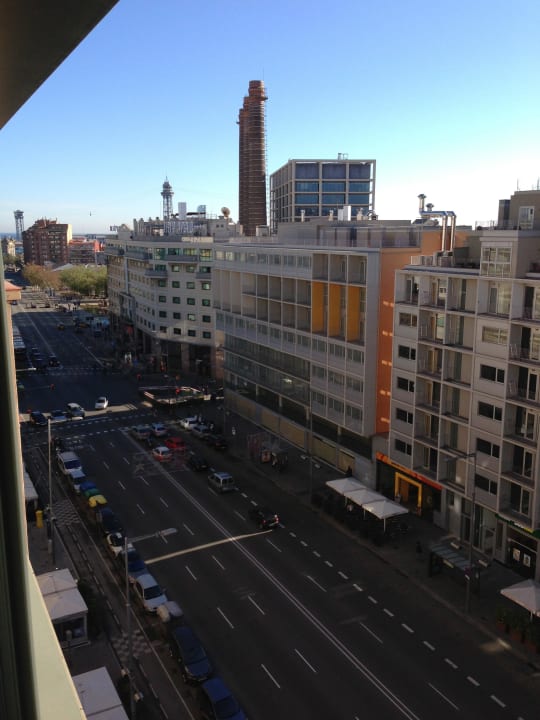 Ausblick vom Hotelzimmer Hotel Barcelona Universal