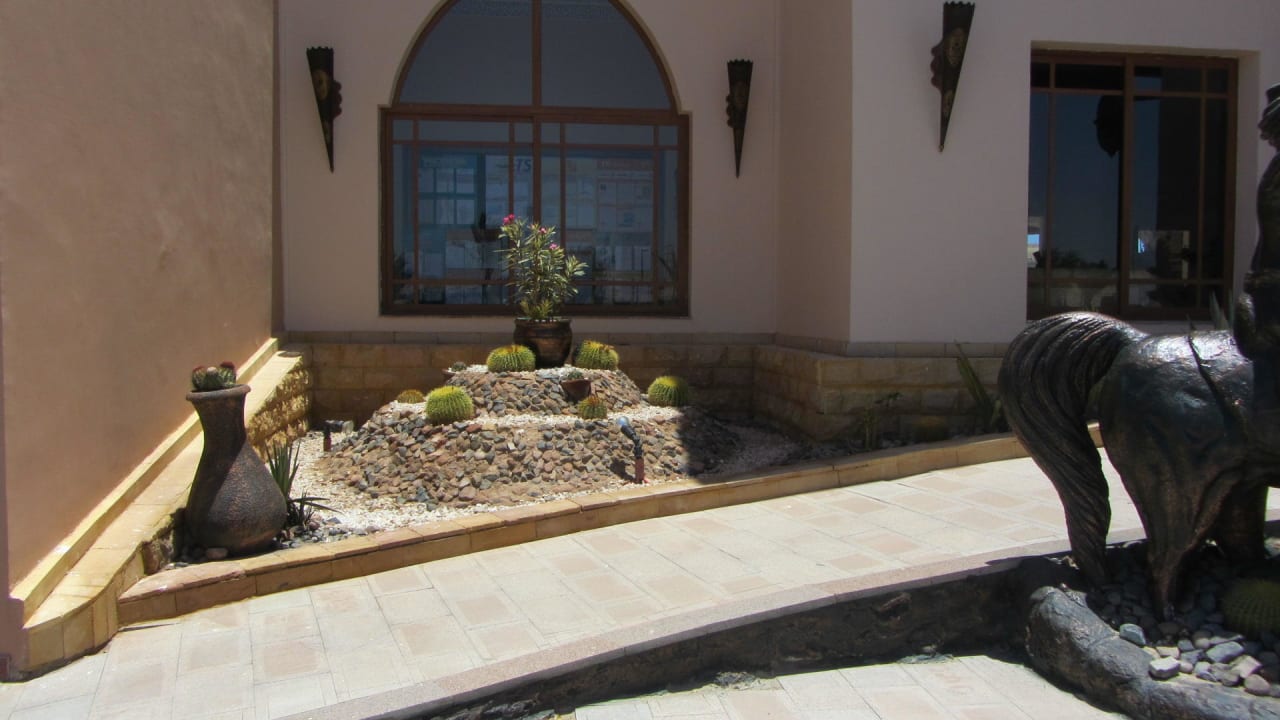 Haupteingang Pickalbatros Palace Resort