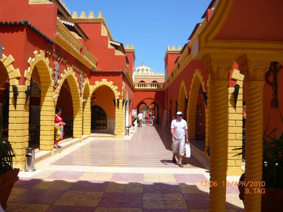 Händlergasse im Hotel Pickalbatros Alf Leila Wa Leila Resort - Neverland Hurghada