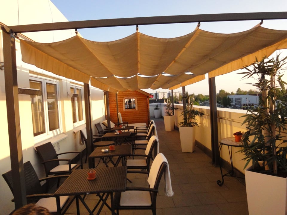 Sauna en terrasse Quality Hotel Augsburg