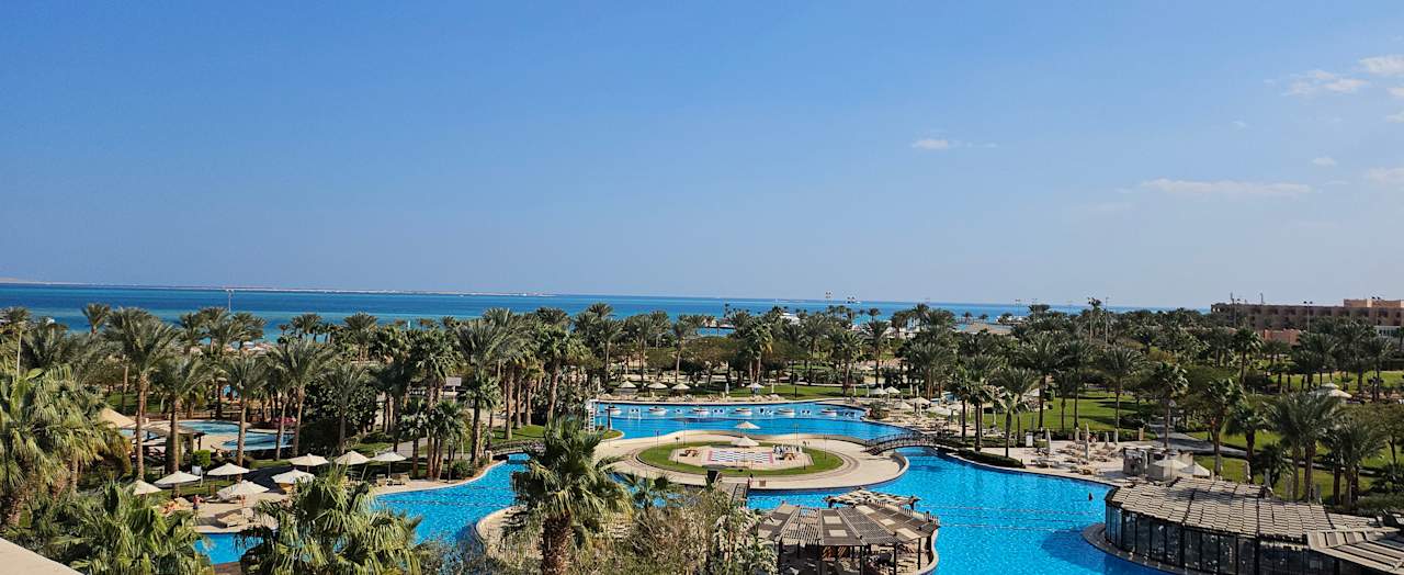 Ausblick Steigenberger ALDAU Beach Hotel