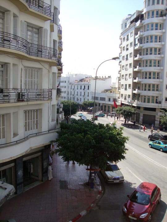 Ausblick vom Hotelzimmer 2.OG Hotel Rembrandt