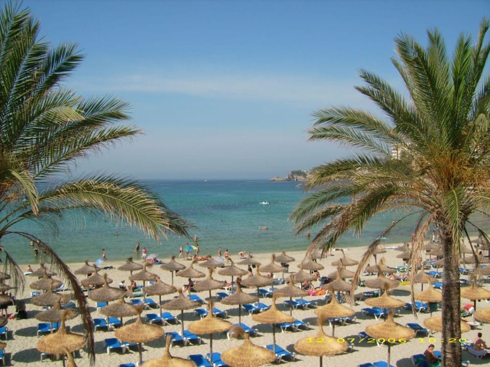 Aussicht von der Terrasse des Hotels Pension Maria Eugenia