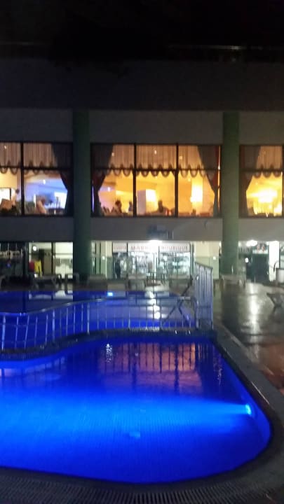 Abendstimmung Aska Hotel Just in Beach