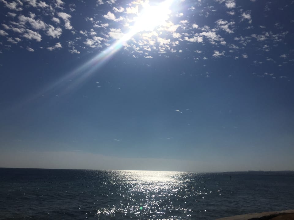 Ausblick vom Strand Makadi Palace