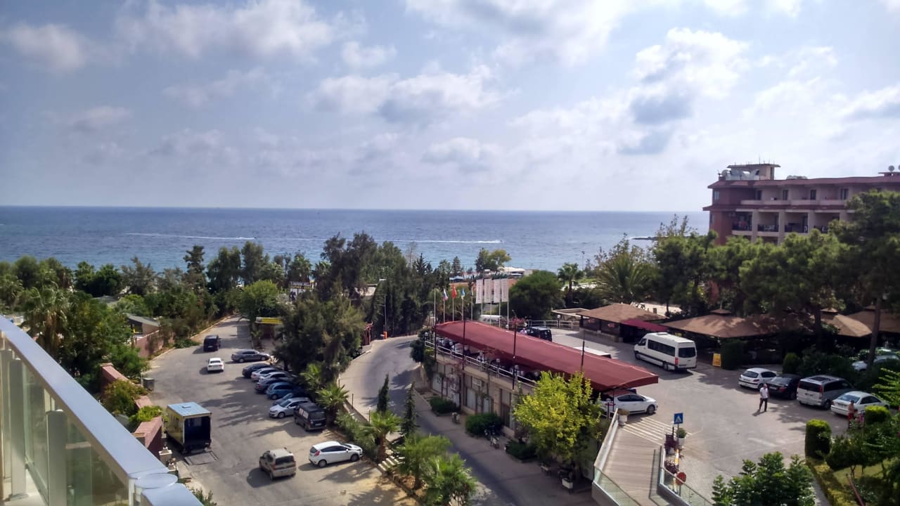 Widok z pokoju Justiniano Park Conti