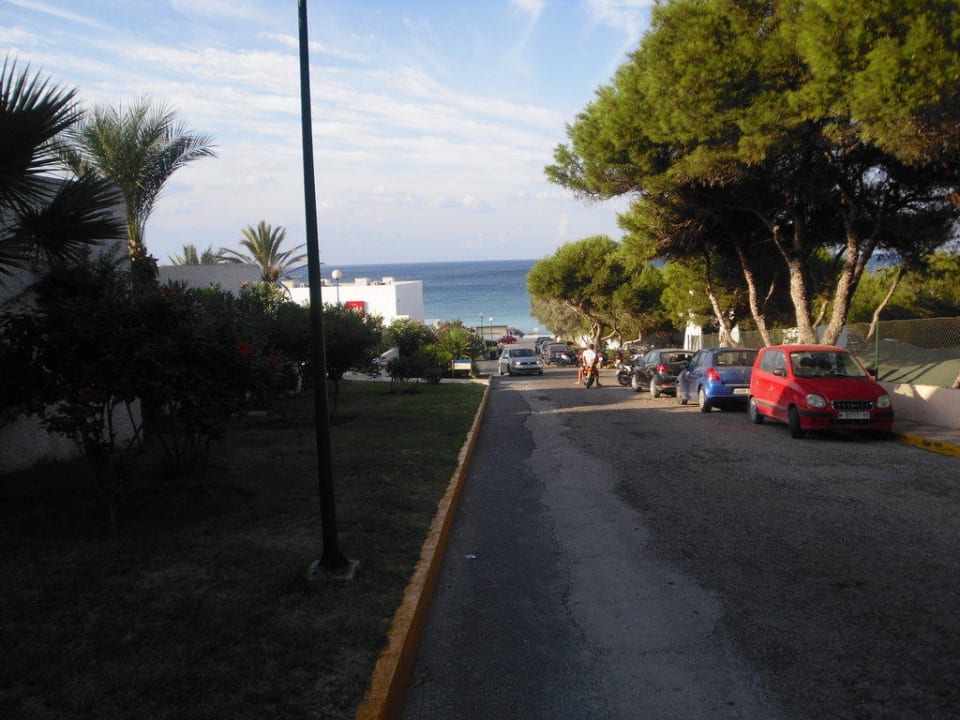 Straße zum Hotel Hotel Riu Palace La Mola