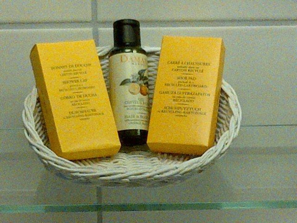 Stimmige Gästeamenities Hotel Le Funi