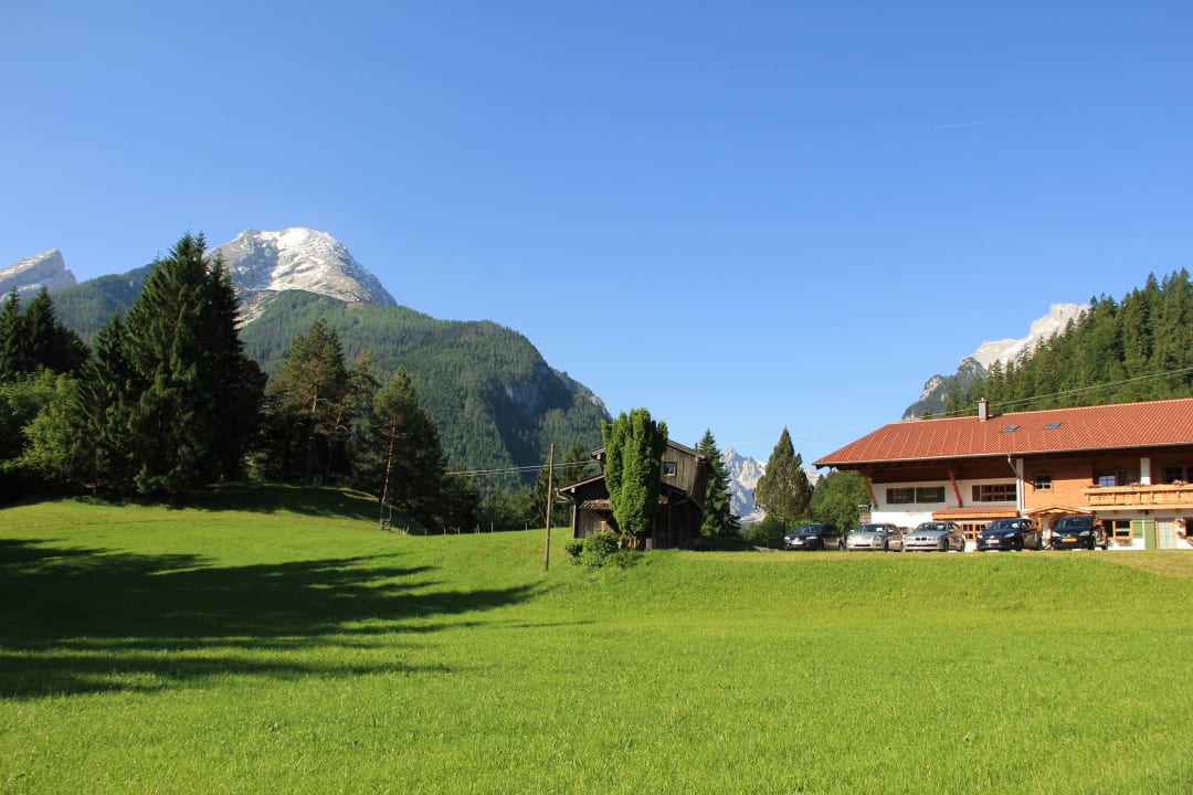 "Feggenlehen" im Angesicht des Watzmann Pension Auf'm Feggenlehen