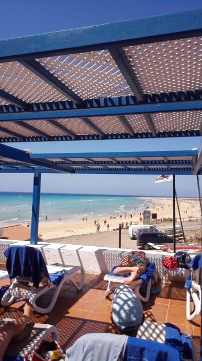 Liegen hinter der Tauchstation/Beachbar Aldiana Club Fuerteventura