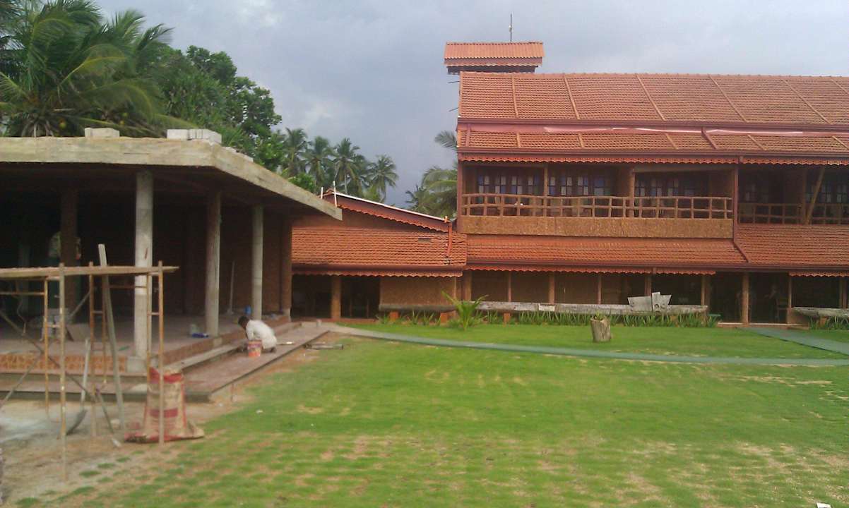 Baustelle auf Hotelgrundstück3 Anjayu Villa - The House Of Ayurveda