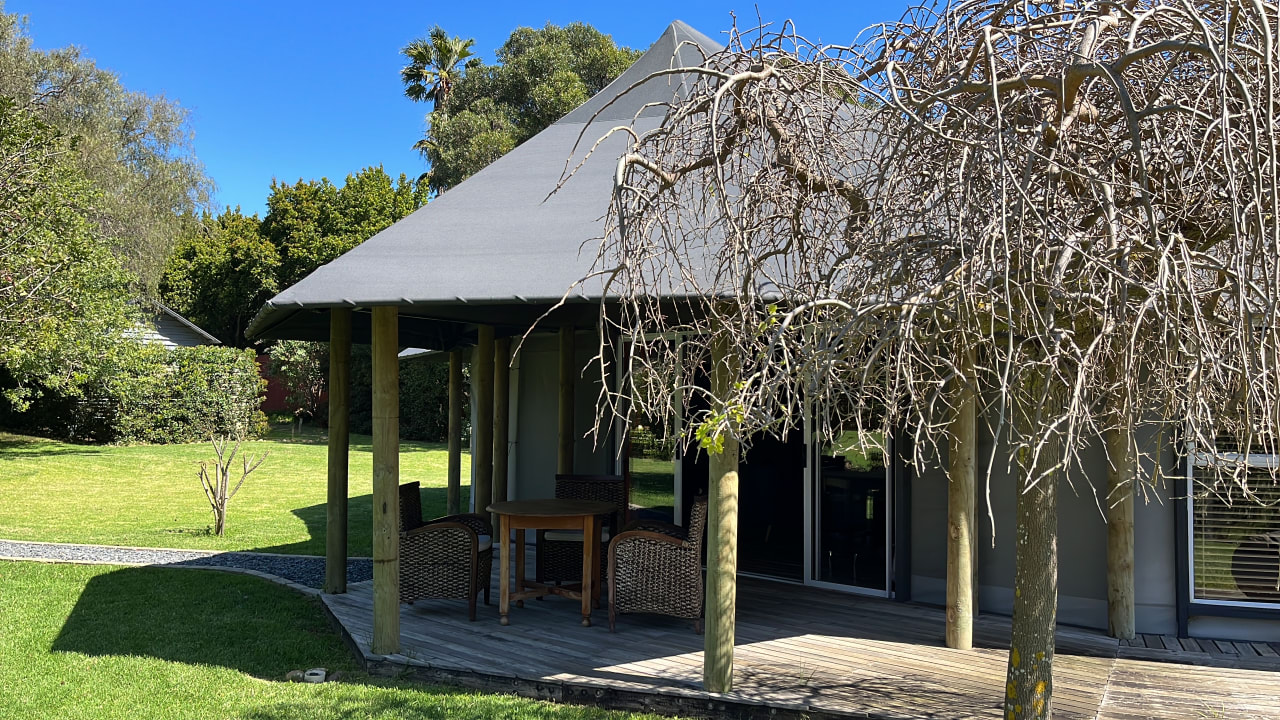 Außenansicht Thulani River Lodge Gästehaus