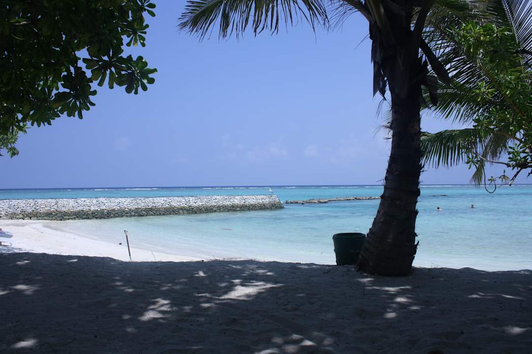 Vor unserem Bungi 225 Summer Island Maldives