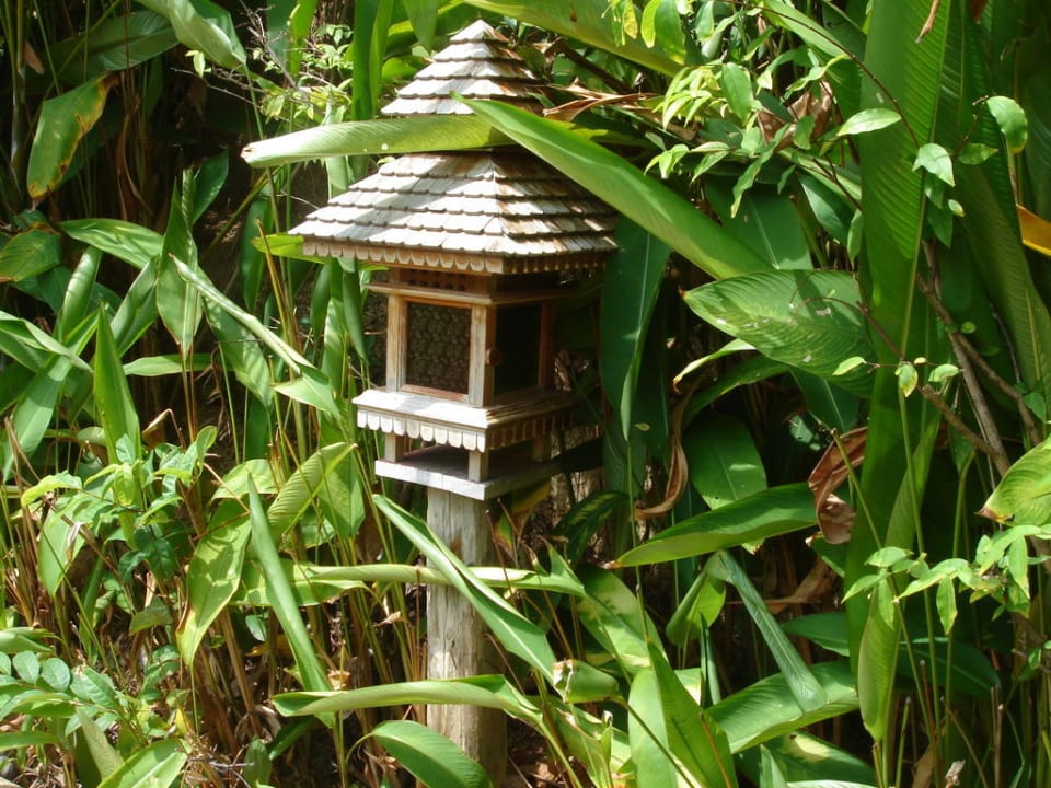 Wegbeleuchtung im Garten Santhiya Koh Phangan Resort & Spa