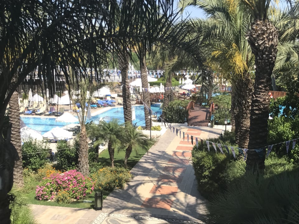Gartenanlage Sunis Kumköy Beach Resort Hotel & Spa