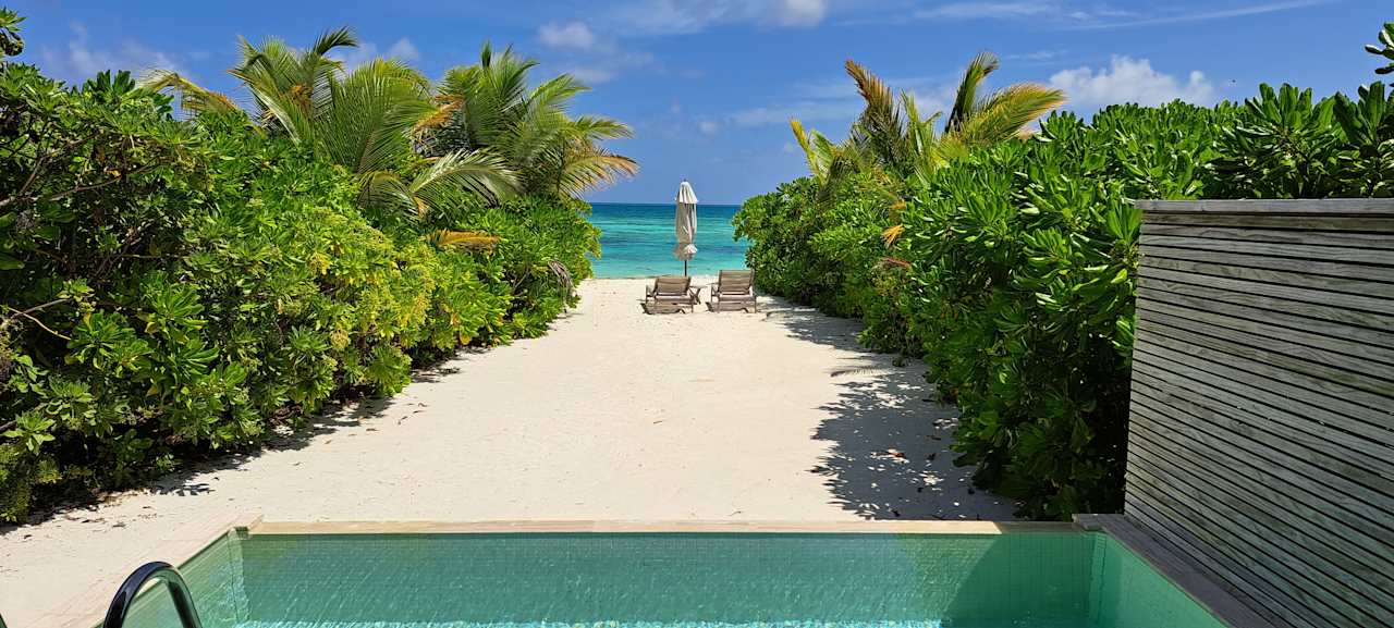 Ausblick Jawakara Islands Maldives