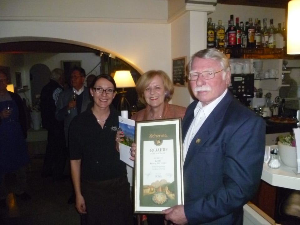 40 Jahre Stammgäste im Landhaus Innerhofer Hotel Landhaus Innerhofer