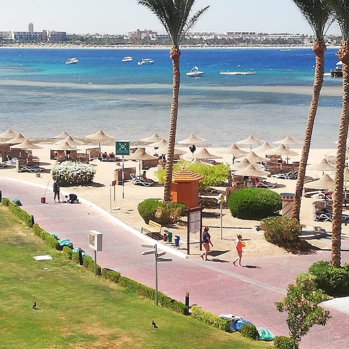 Ausblick Cleopatra Luxury Resort Makadi Bay