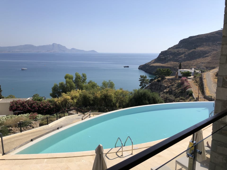 Pool Lindos Blu, Luxury Hotel & Suites - Adults only