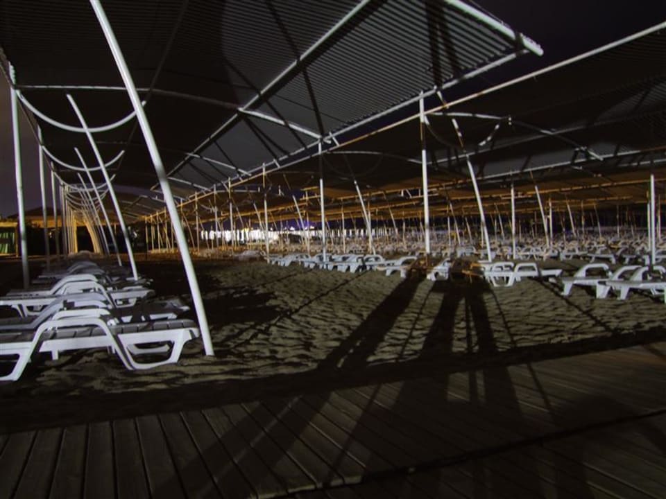 Strand bei Nacht Sunis Kumköy Beach Resort Hotel & Spa