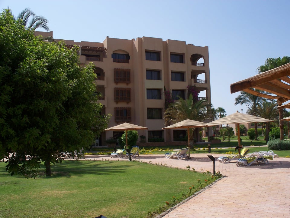 Blick vom Pool Continental Hotel Hurghada