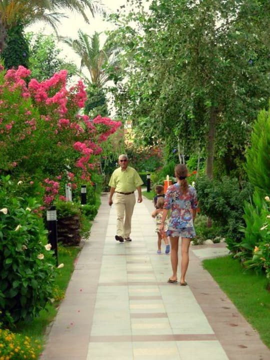 Gepflegte Aussenanlagen Belek Beach Resort Hotel