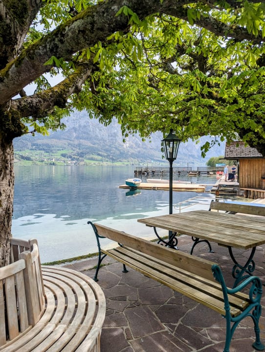 Ausblick Hotel Stadler am Attersee