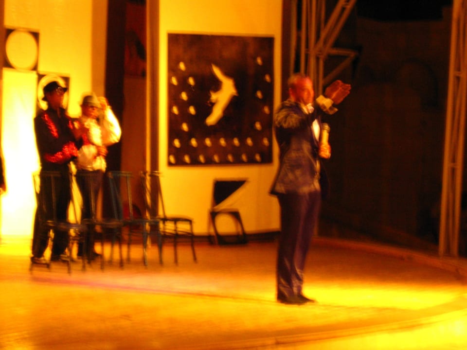 Show am Abend immer lustig Pickalbatros Aqua Park Resort - Hurghada