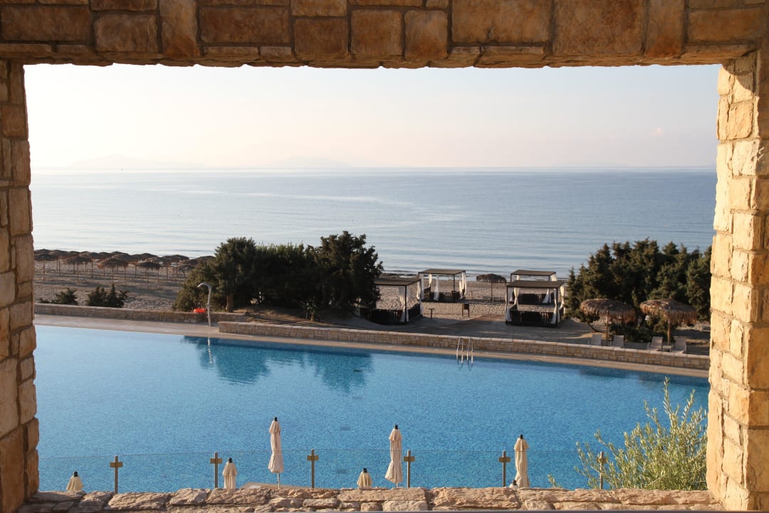 Aussicht vom Zimmer mit "Oceanview" Blue Lagoon Village