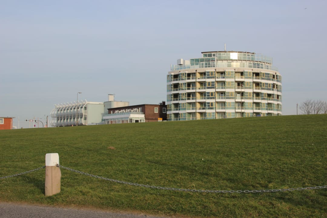 Blick von der Promenade aus Hotel Fährhaus
