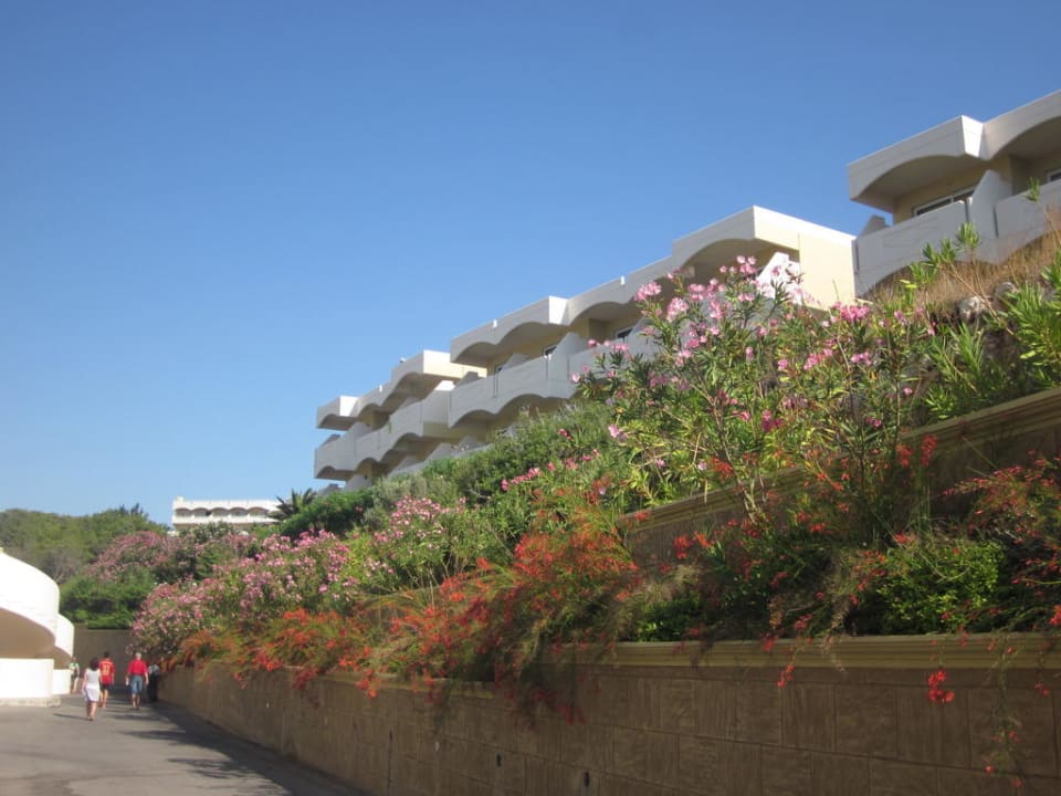 Man beachte die Höhenunterschiede! Hotel Kalithea Horizon Royal