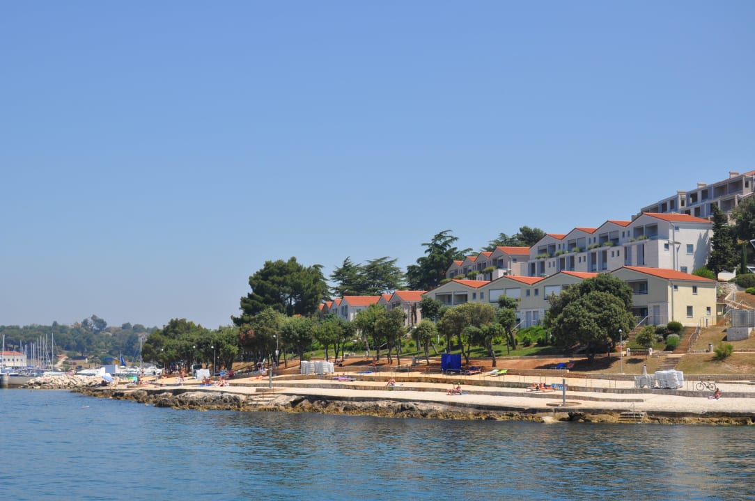 Blick vom Meer Maistra Select Belvedere Resort