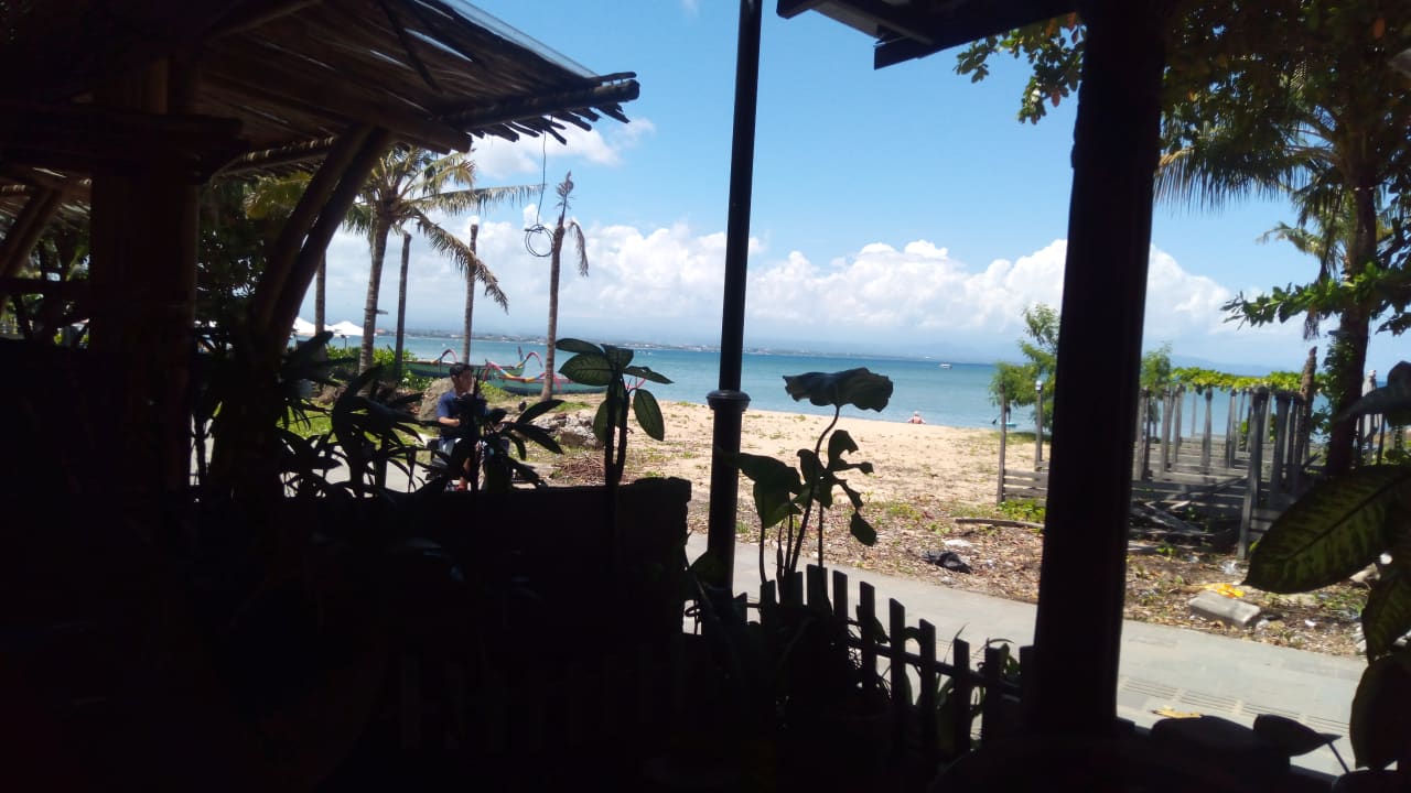 Ausblick Gazebo Beach