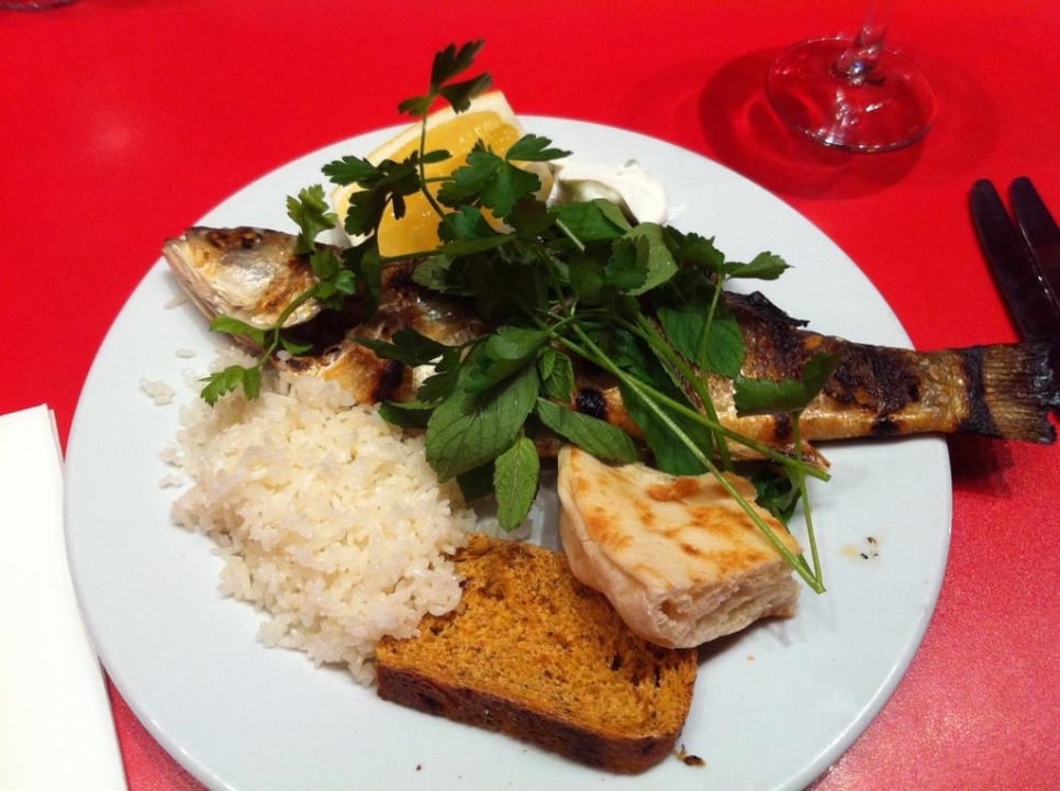 Gegrillter Fisch Hotel SU & Aqualand