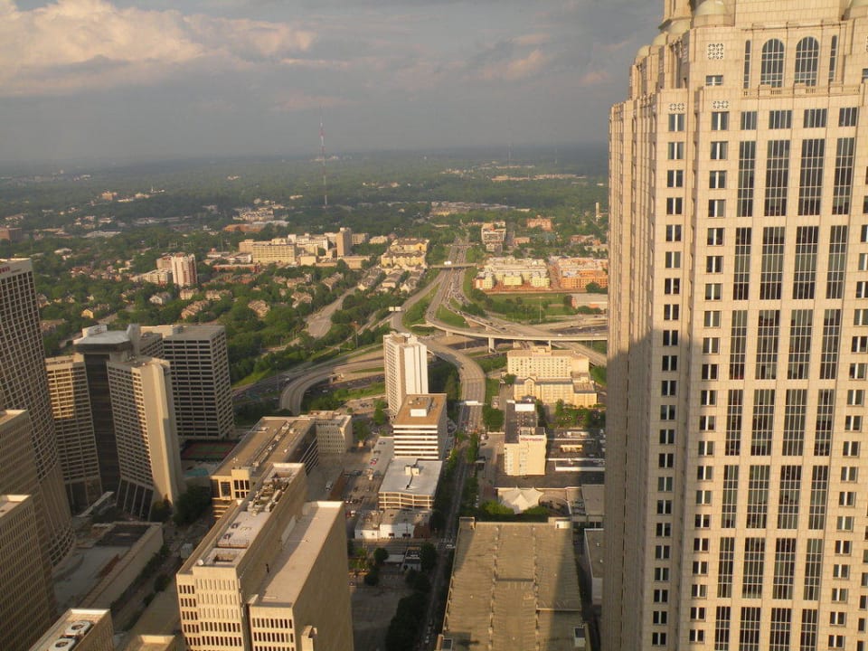 Ausblick vom Zimmer Hotel The Westin Peachtree Plaza