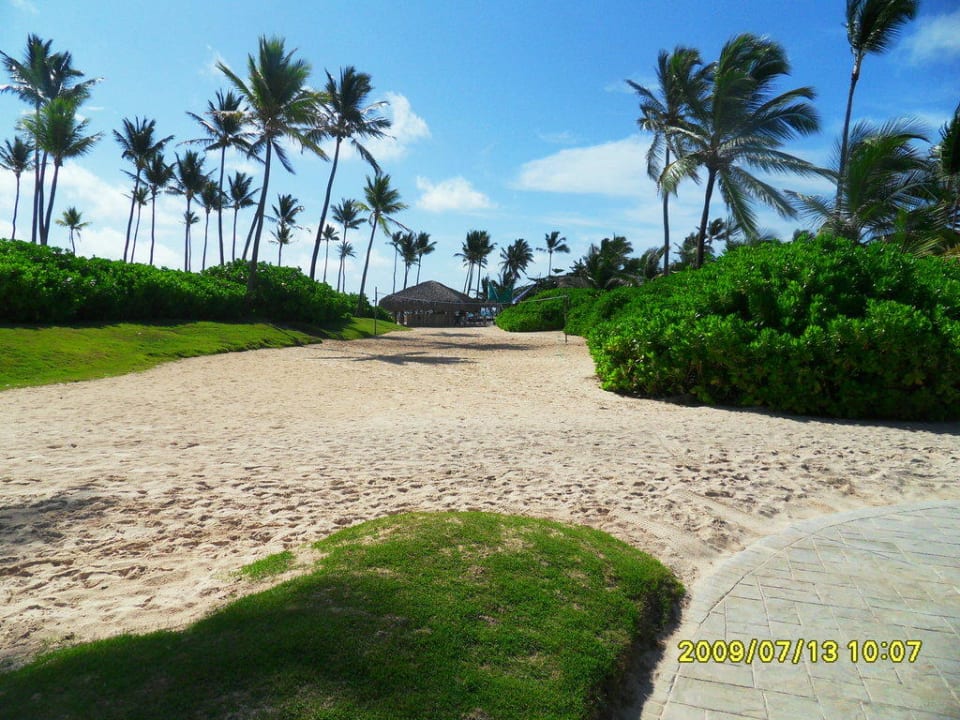 Volleyballplatz Ocean Blue & Sand