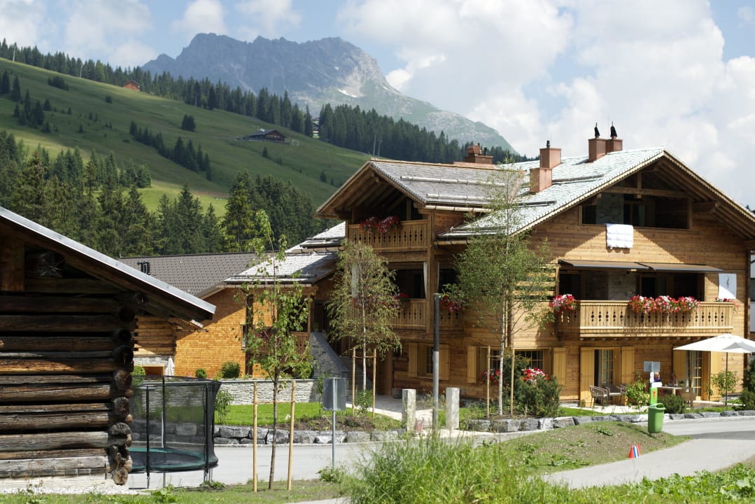 Außenansicht Lech Lodge