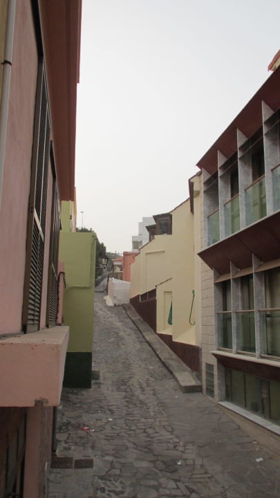 Blick vom Balkon La Hila Apartamentos