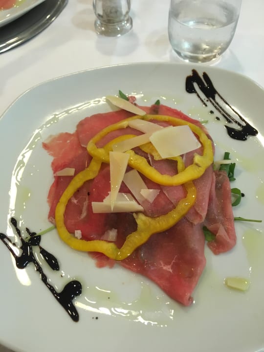Rinder Carpaccio Park Hotel Lignano