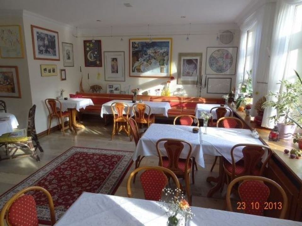Frühstücksraum, sehr gemütlich Hotel Garni St. Georg