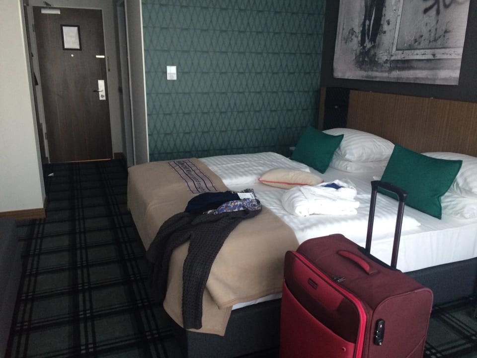 Eins der neu renovierten Zimmer Radisson Blu Hotel Hannover