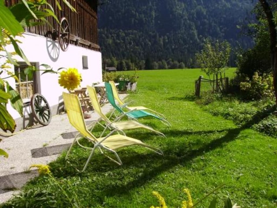 Gartenanlage Gasthaus Zur Brücke