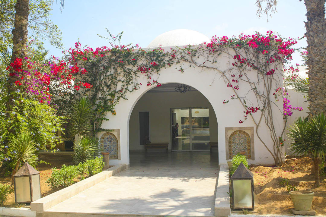 Der Eingang zum Sangho Hotel Sangho Club Zarzis