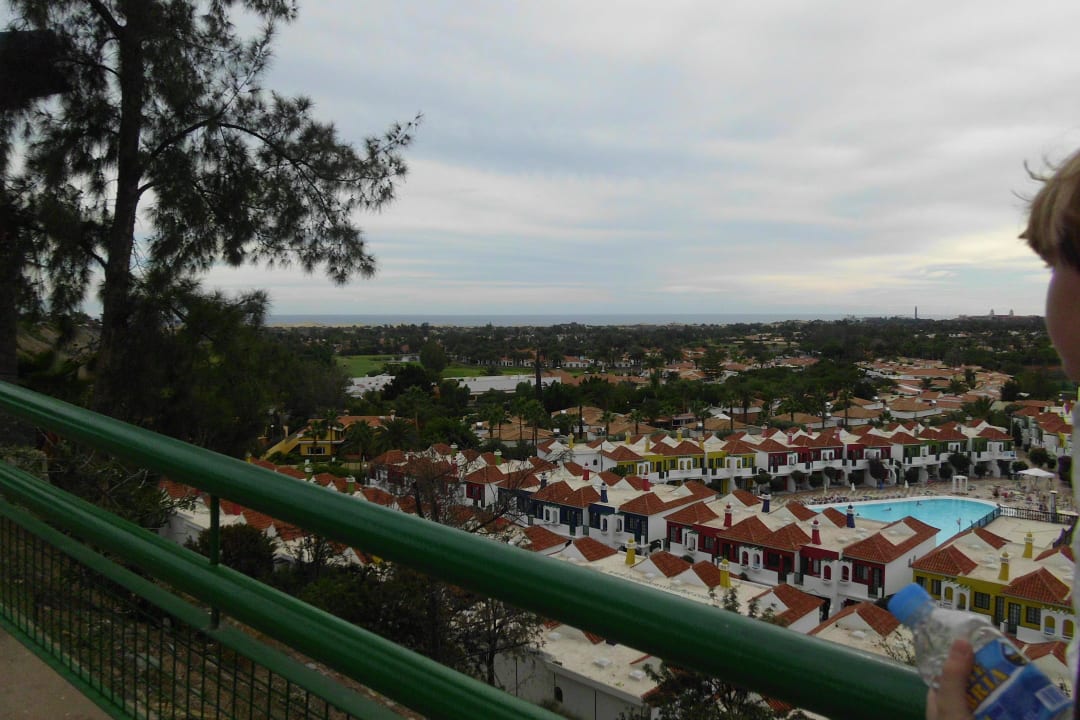 Blick auf die Anlage Bungalows Vistaflor