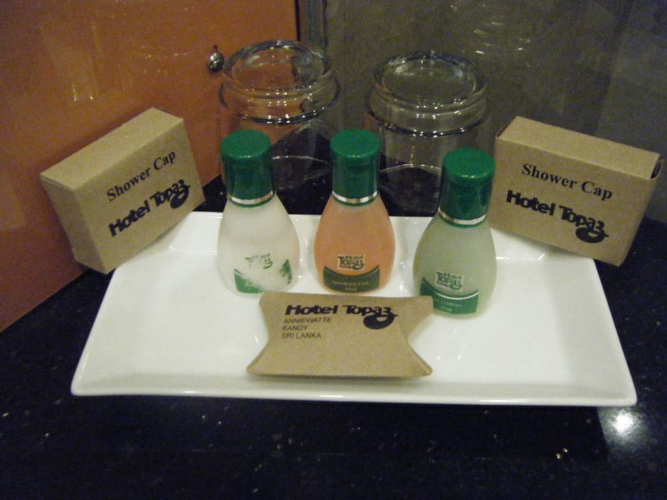 Bad-Utensilien Hotel Topaz