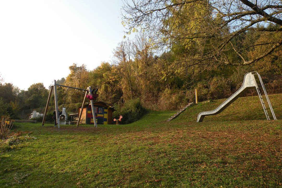 Spielplatz im Garten Panoramahotel Fohlenhof