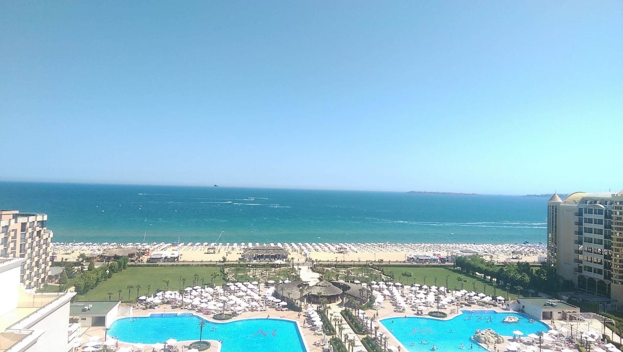 Blick aus dem Zimmer DIT Majestic Beach Resort